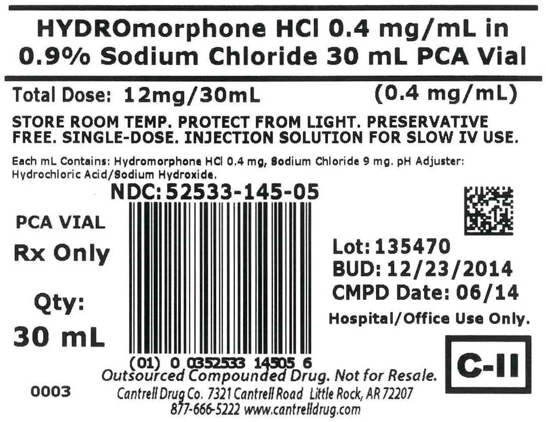 Hydromorphone Chloride Water